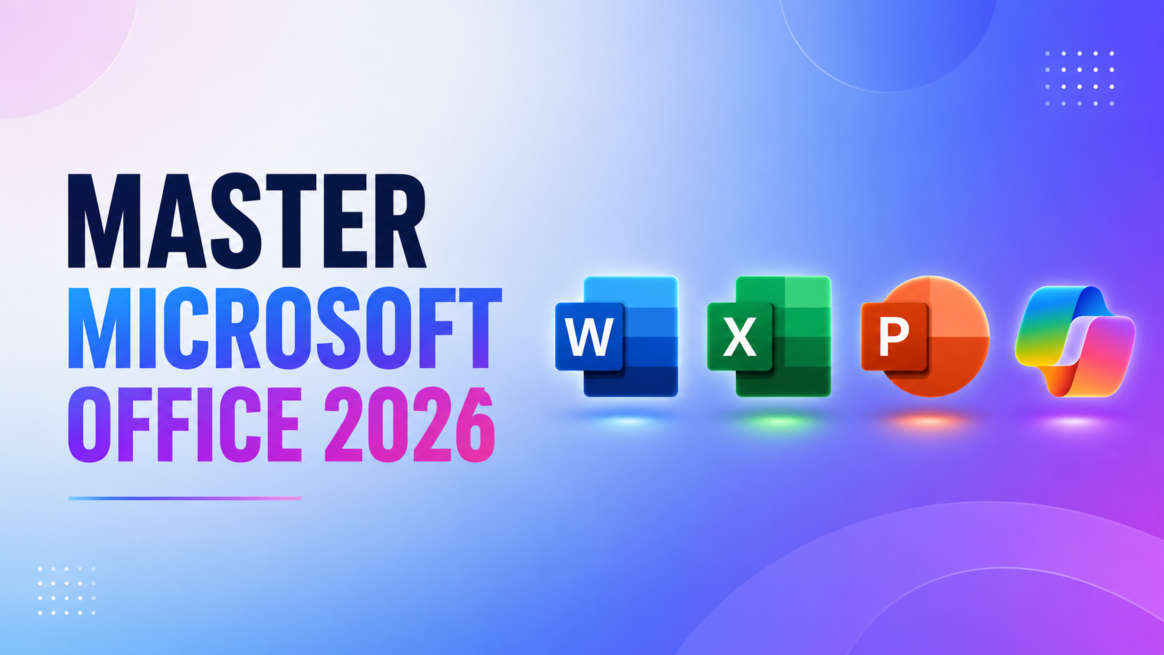 Word, Excel & PowerPoint with AI Copilot - وورد وإكسل وباوربوينت بالذكاء الاصطناعي
