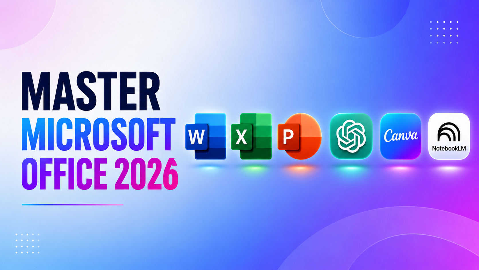 Word, Excel & PowerPoint with AI Copilot - وورد وإكسل وباوربوينت بالذكاء الاصطناعي